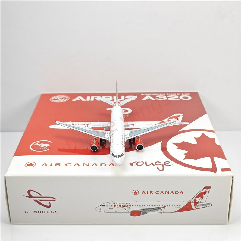 1:400 C model Air Canada A320 C-GFCH Aircraft Model+Free Tractor