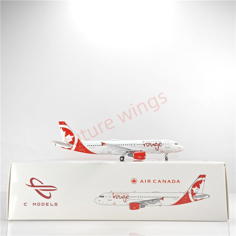 1:400 C model Air Canada A320 C-GFCH Aircraft Model+Free Tractor