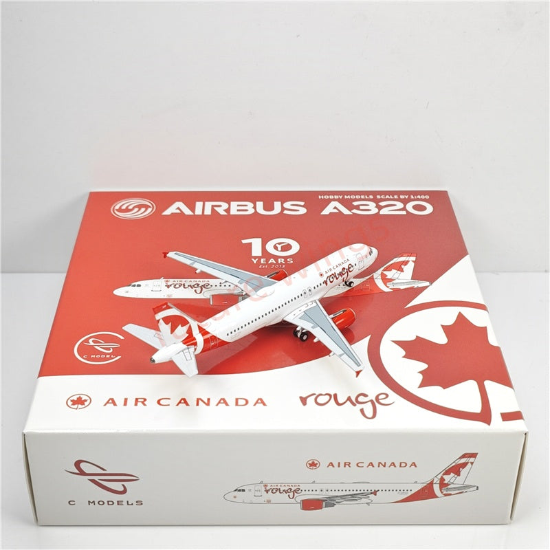 1:400 C model Air Canada A320 C-GFCH Aircraft Model+Free Tractor