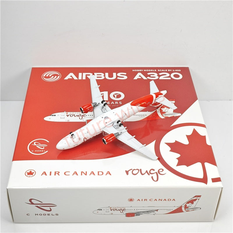 1:400 C model Air Canada A320 C-GFCH Aircraft Model+Free Tractor