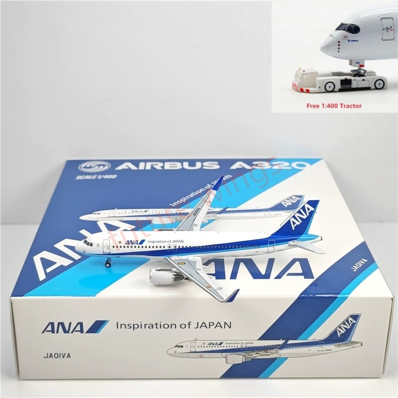 1:400 C model ANA A320 JA01VA JA8997 Aircraft Model+Free Tractor