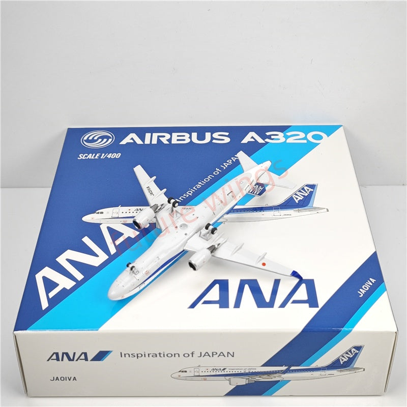 1:400 C model ANA A320 JA01VA JA8997 Aircraft Model+Free Tractor