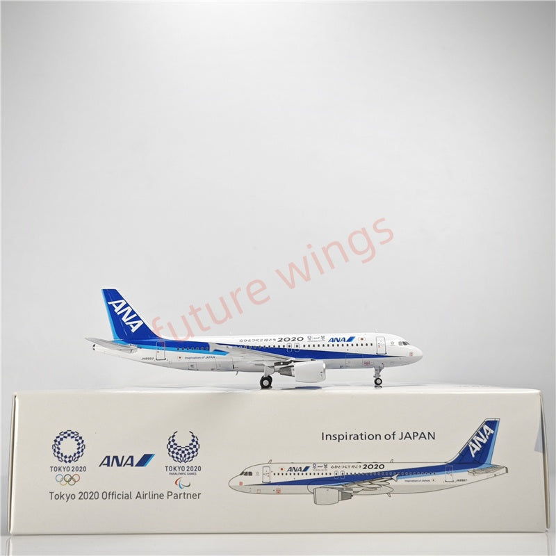 1:400 C model ANA A320 JA01VA JA8997 Aircraft Model+Free Tractor