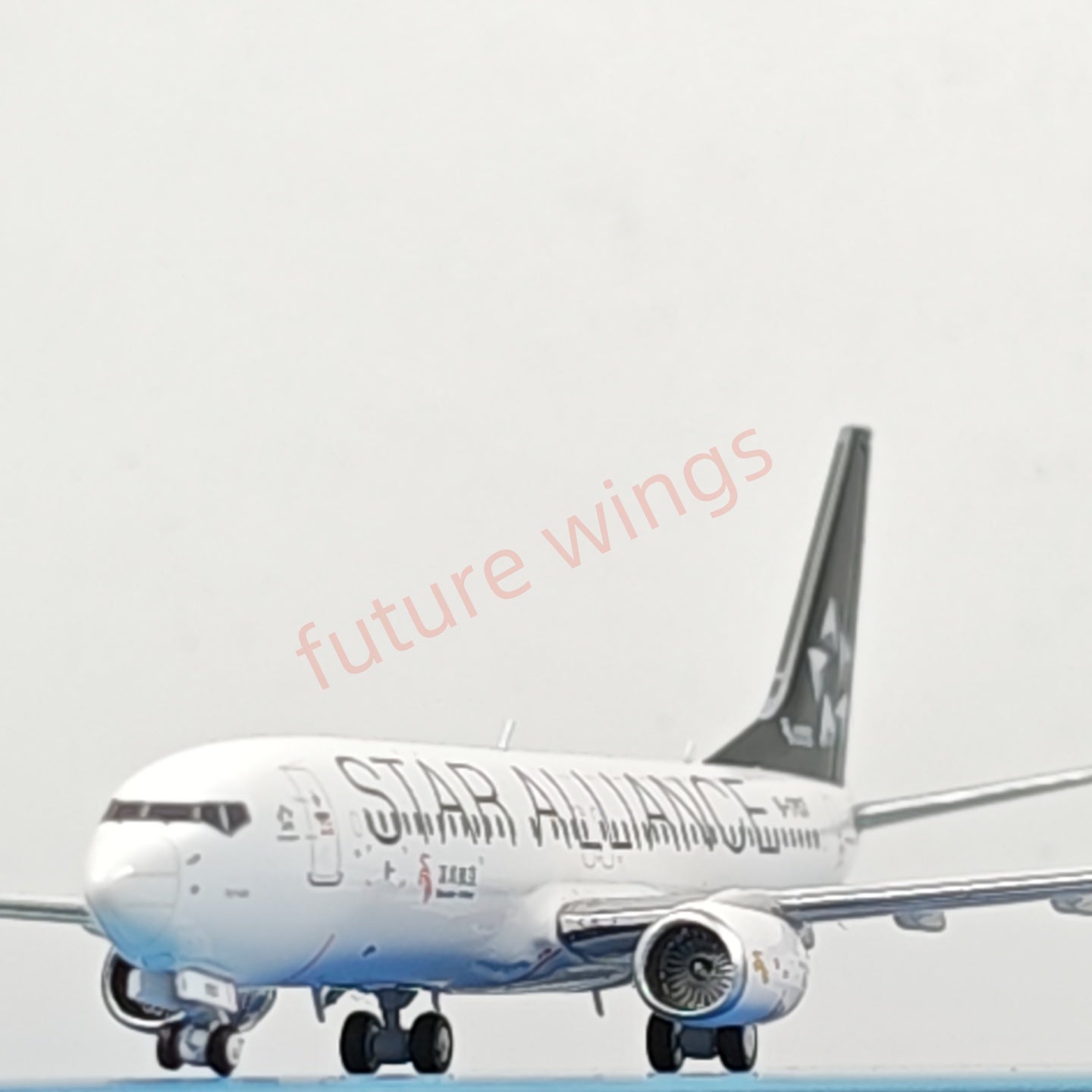1:400 AeroPolaris ShenZhen Airlines B737-800 B-1757 B-1758  “STAR ALLIANCE”Aircraft Model+Free Tracto