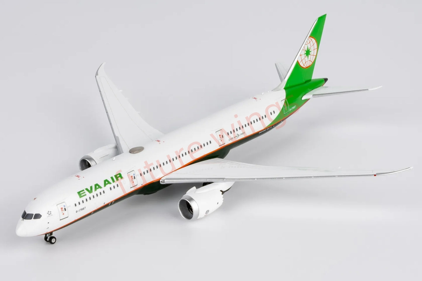 1:400 NG Models NG55141 EVA Air B787-9 B-17887 Aircraft Model+Free Tractor