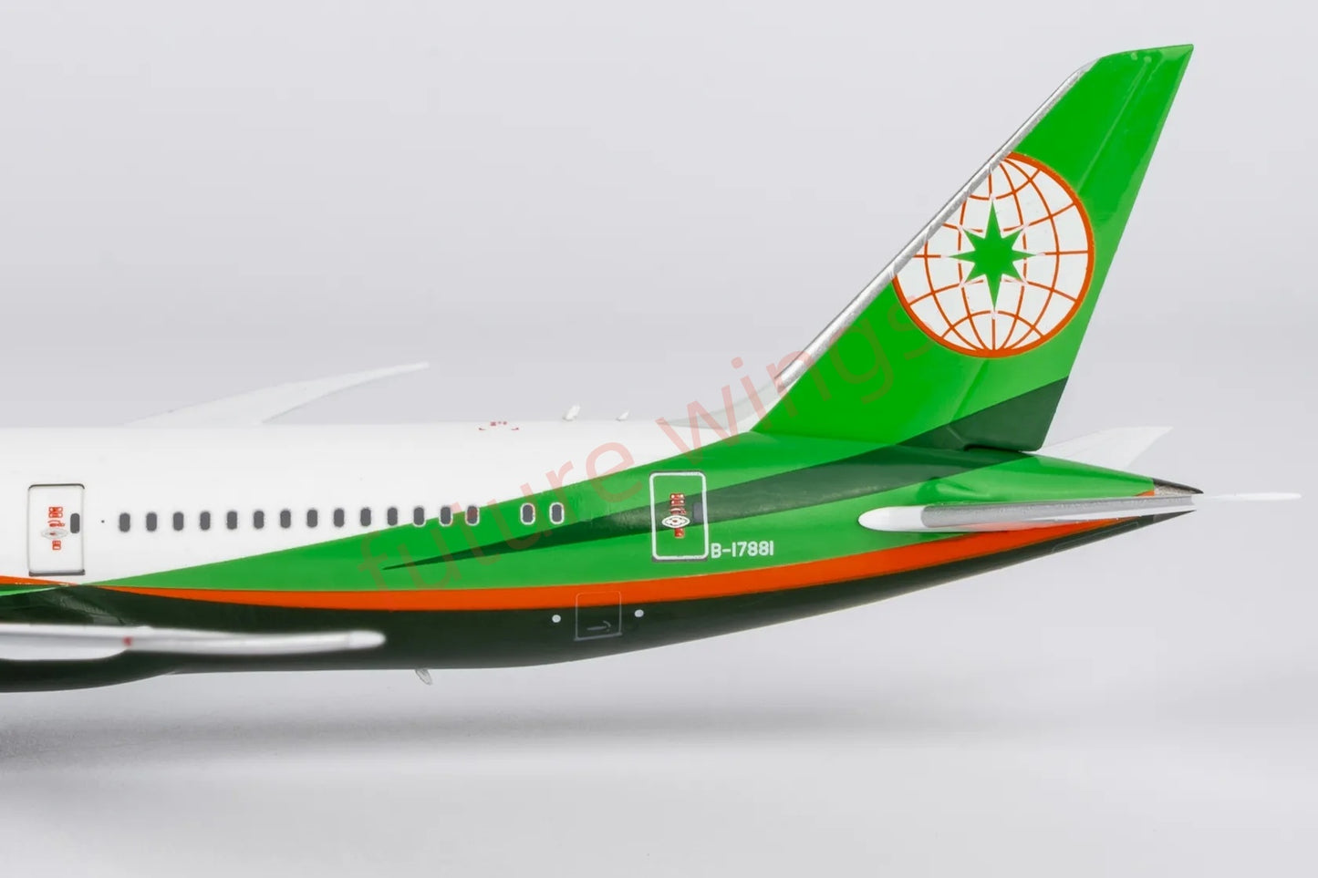1:400 NG Models NG55142 EVA Air B787-9 B-17881 Aircraft Model+Free Tractor