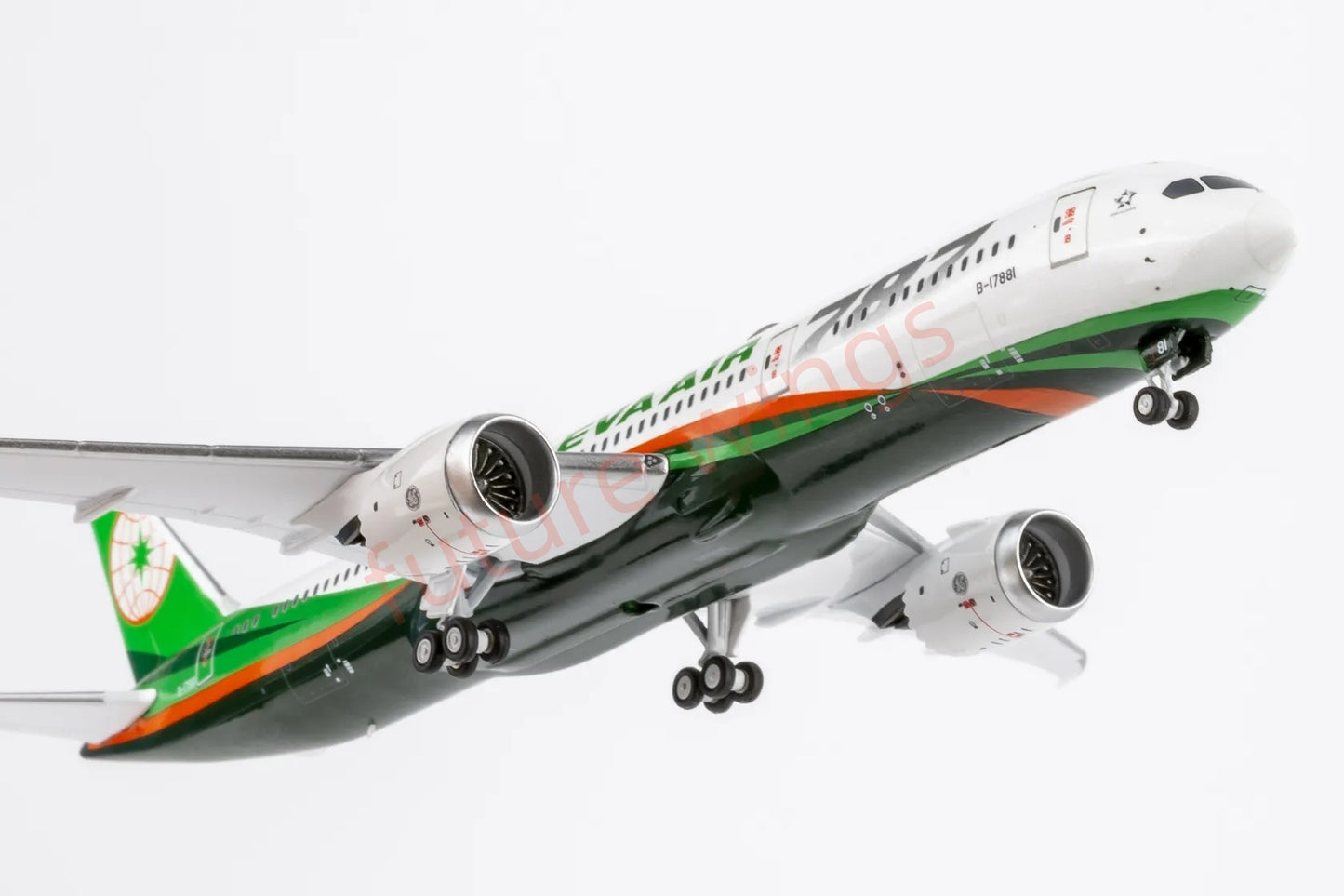1:400 NG Models NG55142 EVA Air B787-9 B-17881 Aircraft Model+Free Tractor