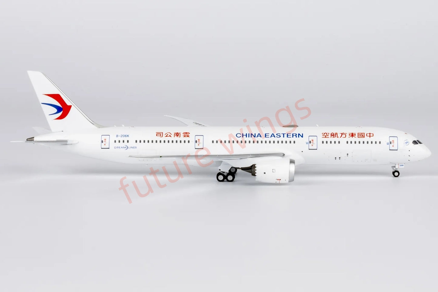 1:400 NG Models NG55138 China Eastern Airlines B787-9 B-206K Aircraft Model+Free Tractor