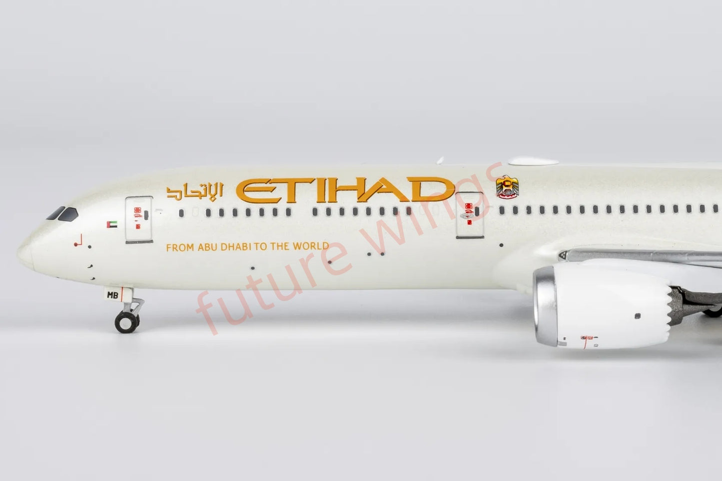 1:400 NG Models NG56032 Etihad Airways B787-10 A6-BMB Aircraft Model+Free Tractor