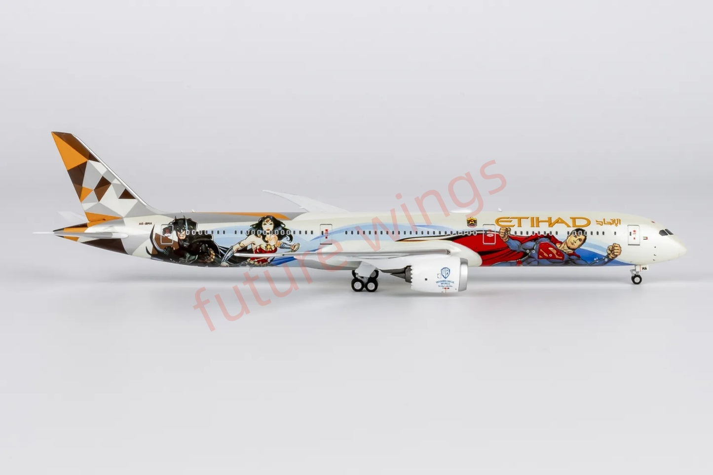 1:400 NG Models NG56031 Etihad Airways B787-10 A6-BMA Aircraft Model+Free Tractor