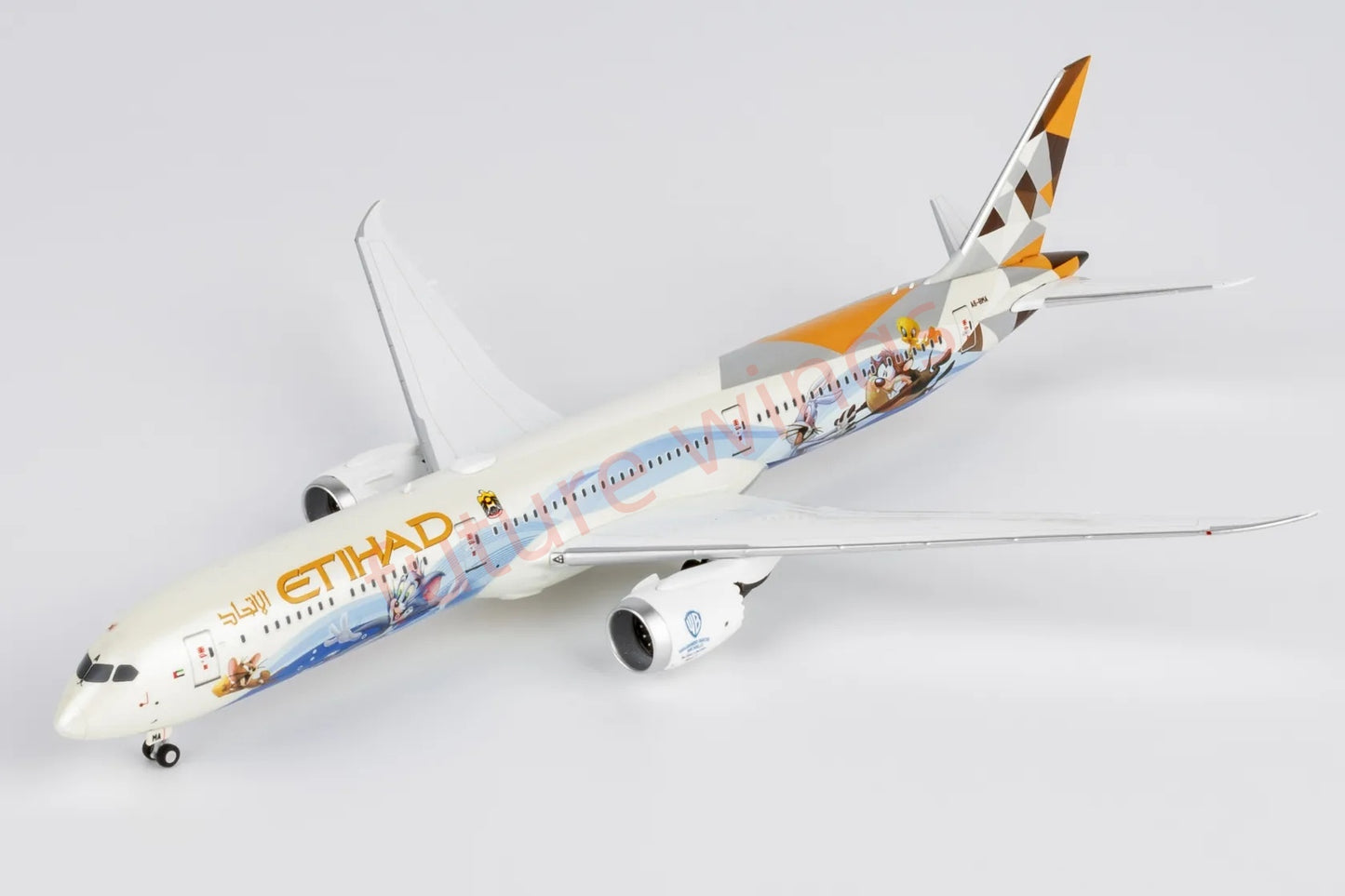 1:400 NG Models NG56031 Etihad Airways B787-10 A6-BMA Aircraft Model+Free Tractor