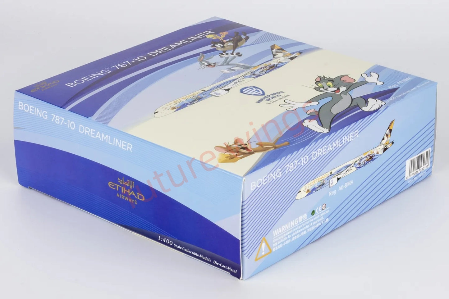 1:400 NG Models NG56031 Etihad Airways B787-10 A6-BMA Aircraft Model+Free Tractor