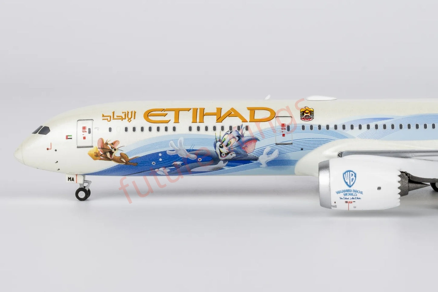 1:400 NG Models NG56031 Etihad Airways B787-10 A6-BMA Aircraft Model+Free Tractor