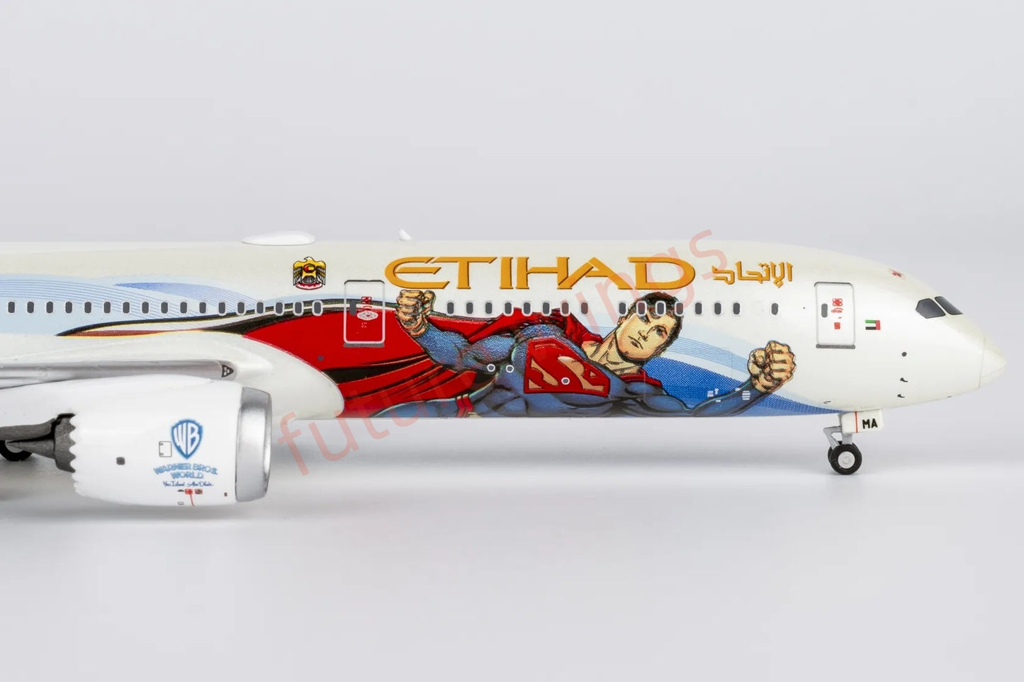 1:400 NG Models NG56031 Etihad Airways B787-10 A6-BMA Aircraft Model+Free Tractor