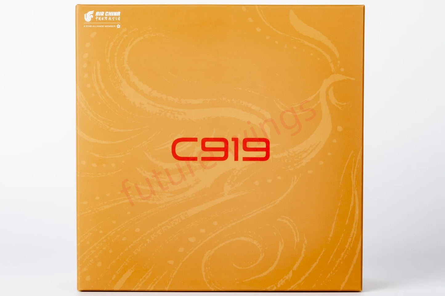 1:240 NG Lite China Eastern / Air China C919 B-919X B-919A (Gold Color)Aircraft Model