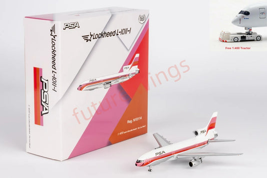1:400 NG Models NG31038 PSA Lockheed L-1011-1 N10114 Aircraft Model+Free Tractor