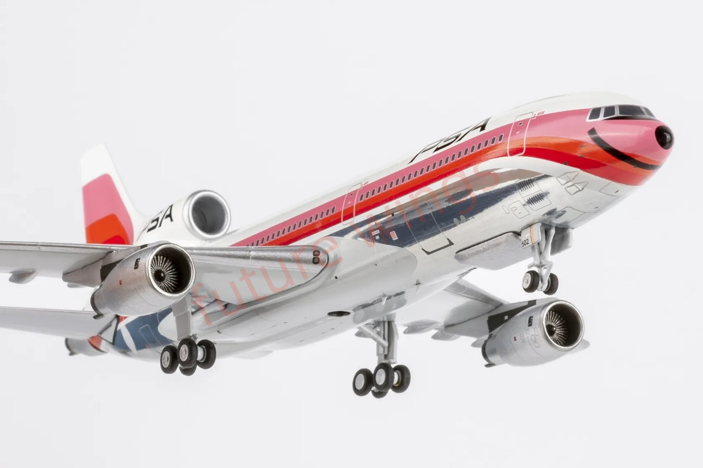 1:400 NG Models NG31038 PSA Lockheed L-1011-1 N10114 Aircraft Model+Free Tractor