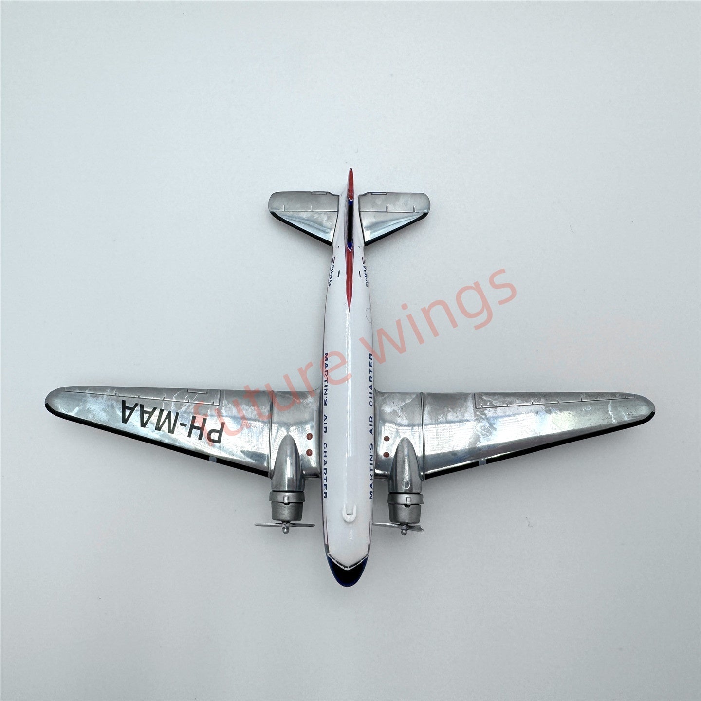 1:200 Herpa Wings PAN AM/Sabena/Swiss/Martin Air Douglas DC-3 Diecast Aircraft Model