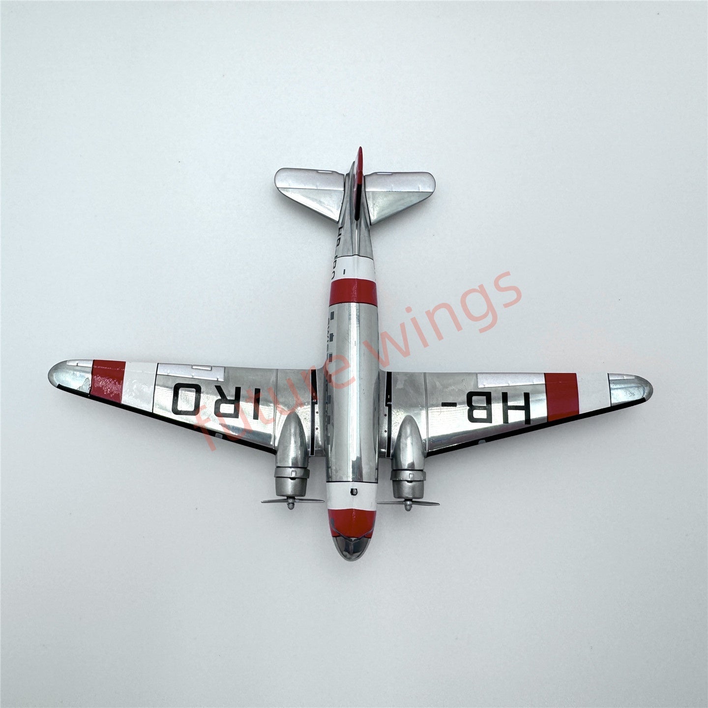1:200 Herpa Wings PAN AM/Sabena/Swiss/Martin Air Douglas DC-3 Diecast Aircraft Model