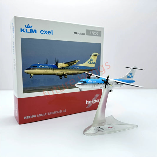 1:200 Herpa Wings KLM/Azul/Iberia/Finnair/Alliance ATR-42/ATR-72 Diecast Aircraft Model