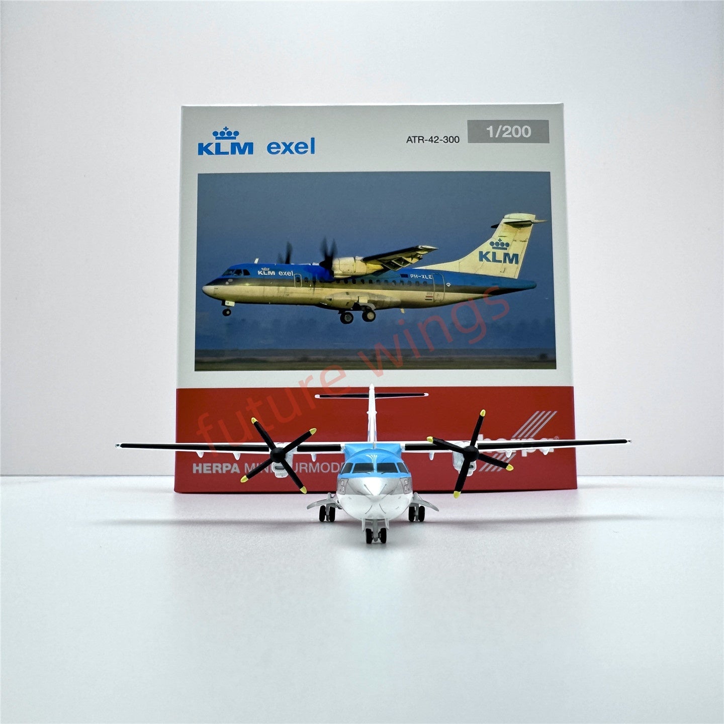 1:200 Herpa Wings KLM/Azul/Iberia/Finnair/Alliance ATR-42/ATR-72 Diecast Aircraft Model