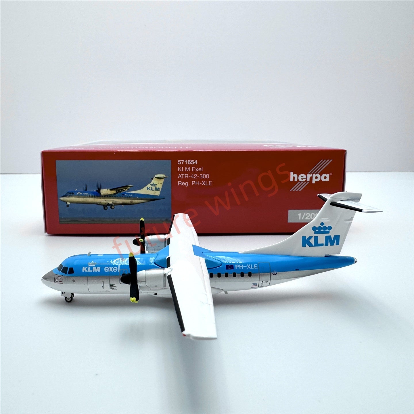 1:200 Herpa Wings KLM/Azul/Iberia/Finnair/Alliance ATR-42/ATR-72 Diecast Aircraft Model