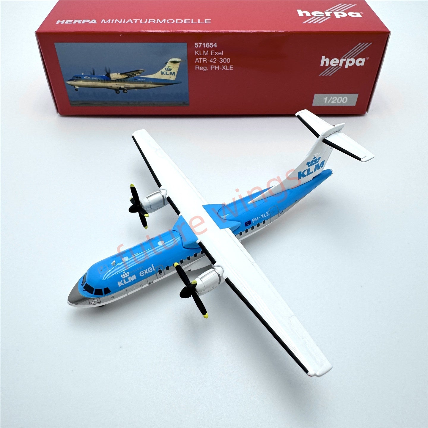 1:200 Herpa Wings KLM/Azul/Iberia/Finnair/Alliance ATR-42/ATR-72 Diecast Aircraft Model