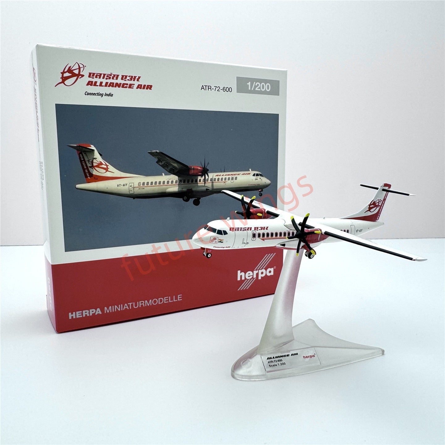 1:200 Herpa Wings KLM/Azul/Iberia/Finnair/Alliance ATR-42/ATR-72 Diecast Aircraft Model