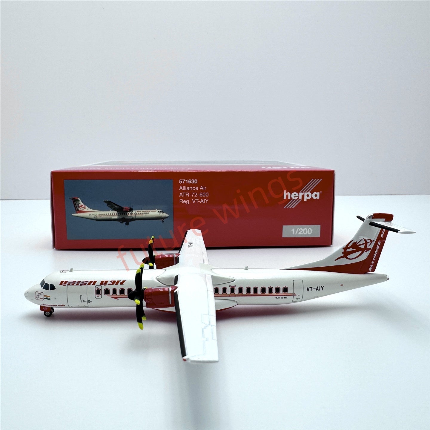 1:200 Herpa Wings KLM/Azul/Iberia/Finnair/Alliance ATR-42/ATR-72 Diecast Aircraft Model