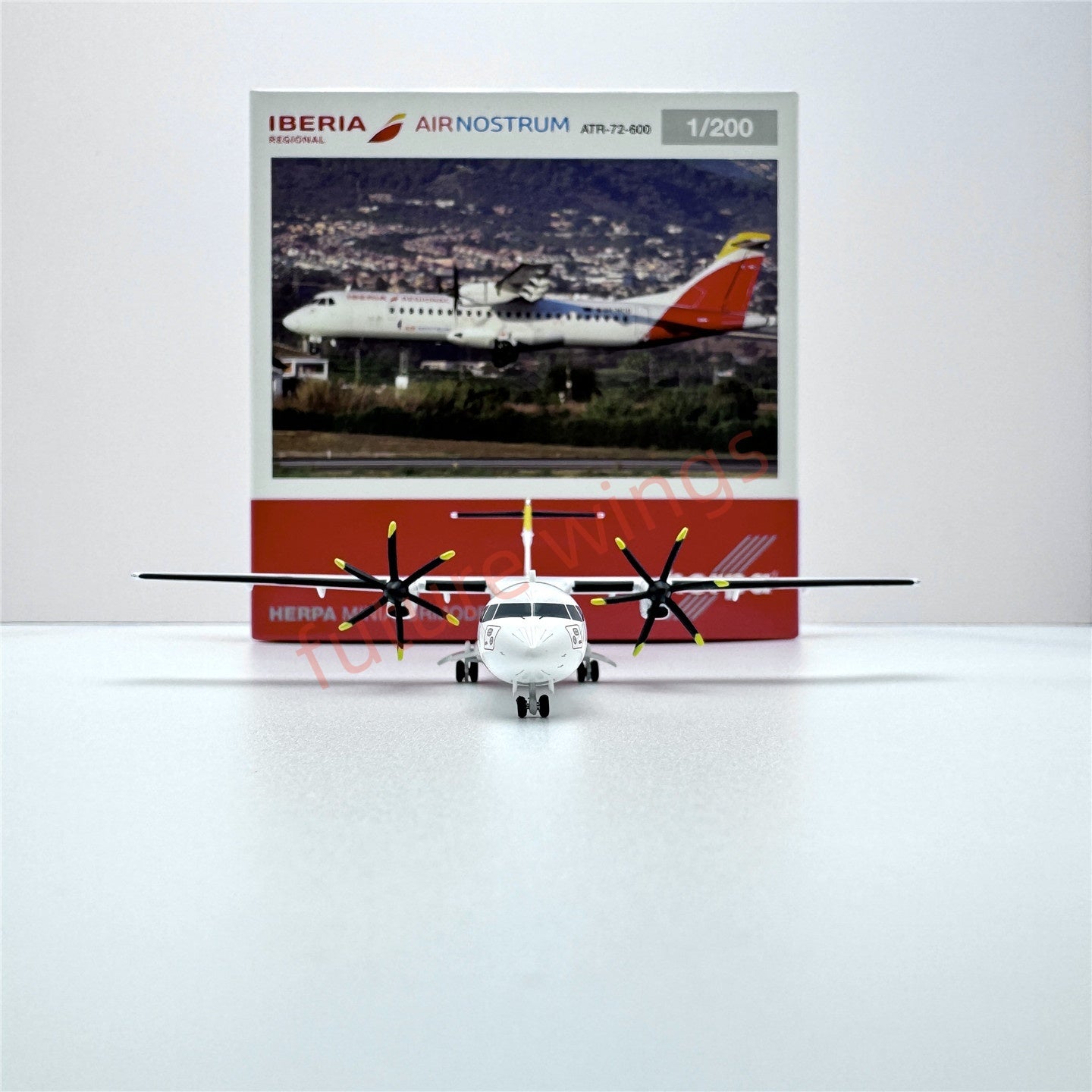 1:200 Herpa Wings KLM/Azul/Iberia/Finnair/Alliance ATR-42/ATR-72 Diecast Aircraft Model