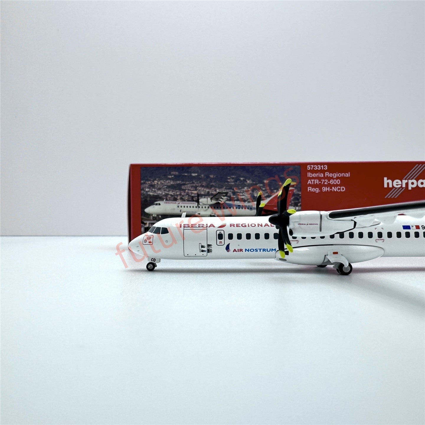 1:200 Herpa Wings KLM/Azul/Iberia/Finnair/Alliance ATR-42/ATR-72 Diecast Aircraft Model