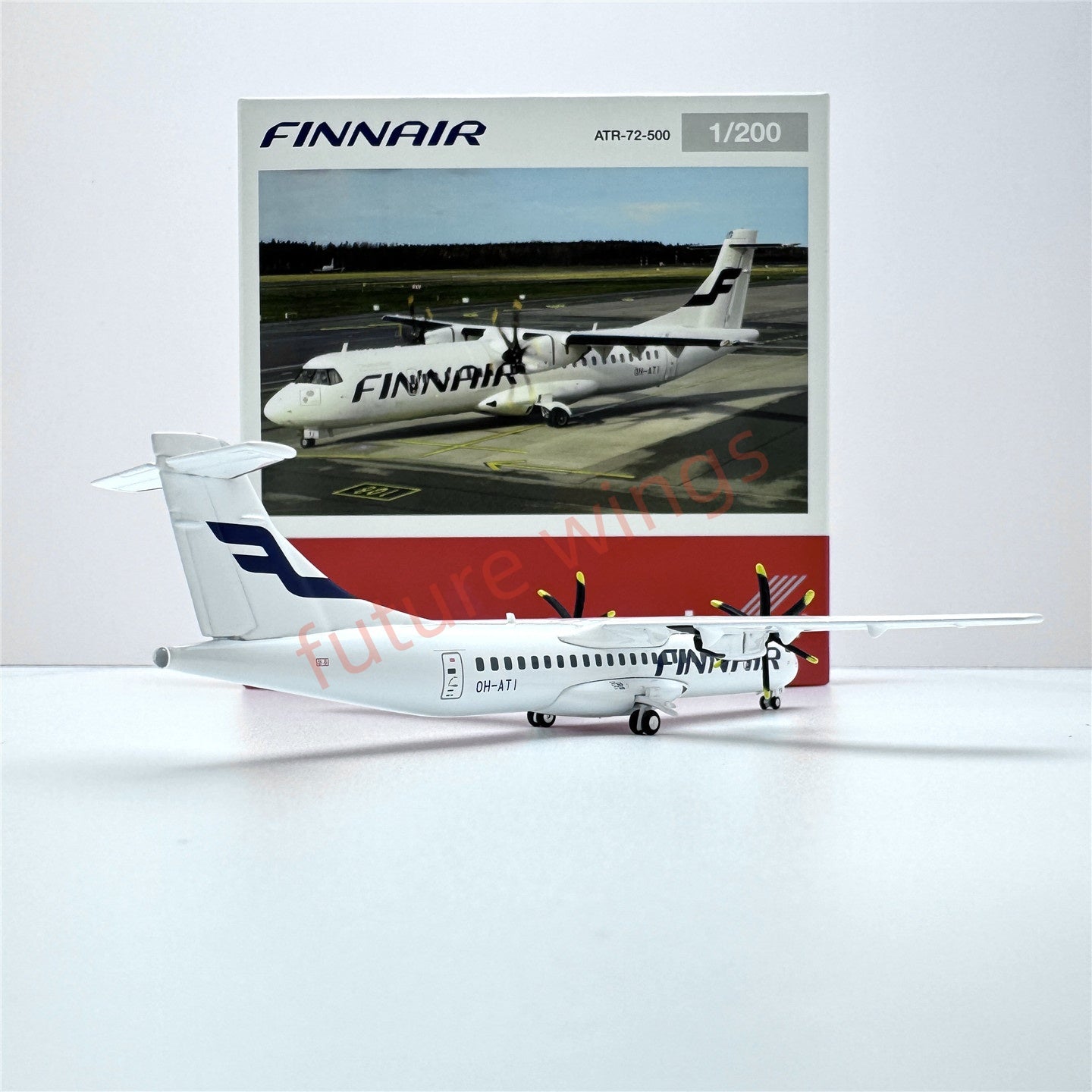 1:200 Herpa Wings KLM/Azul/Iberia/Finnair/Alliance ATR-42/ATR-72 Diecast Aircraft Model