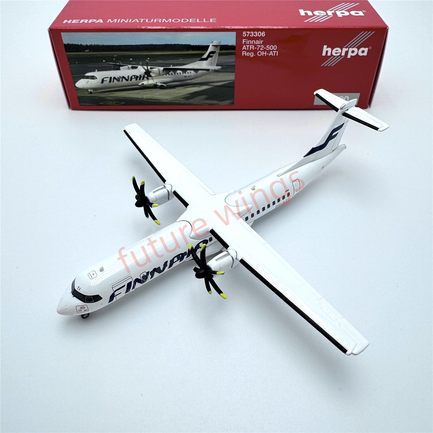 1:200 Herpa Wings KLM/Azul/Iberia/Finnair/Alliance ATR-42/ATR-72 Diecast Aircraft Model