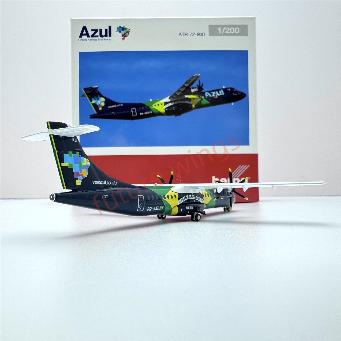 1:200 Herpa Wings KLM/Azul/Iberia/Finnair/Alliance ATR-42/ATR-72 Diecast Aircraft Model