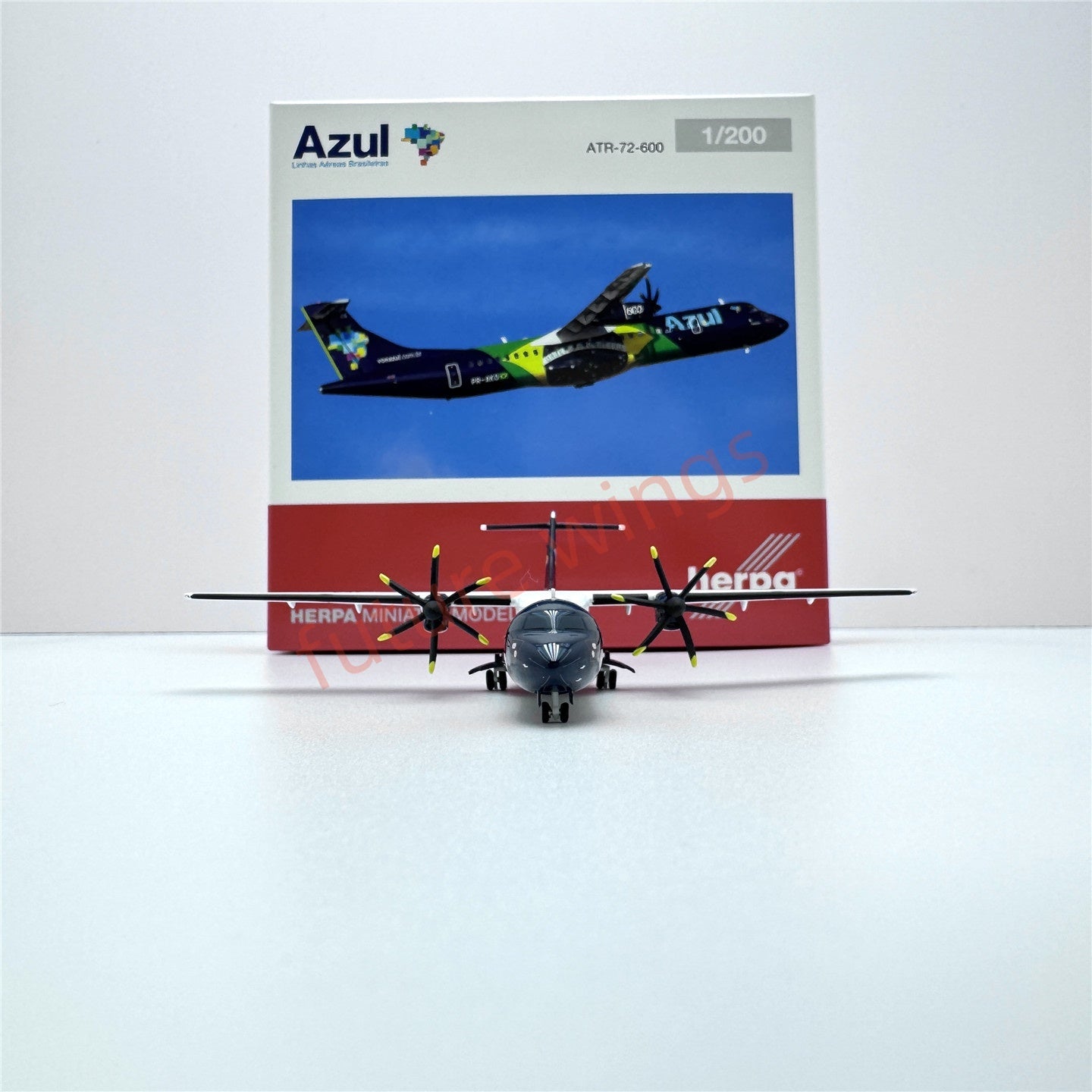 1:200 Herpa Wings KLM/Azul/Iberia/Finnair/Alliance ATR-42/ATR-72 Diecast Aircraft Model