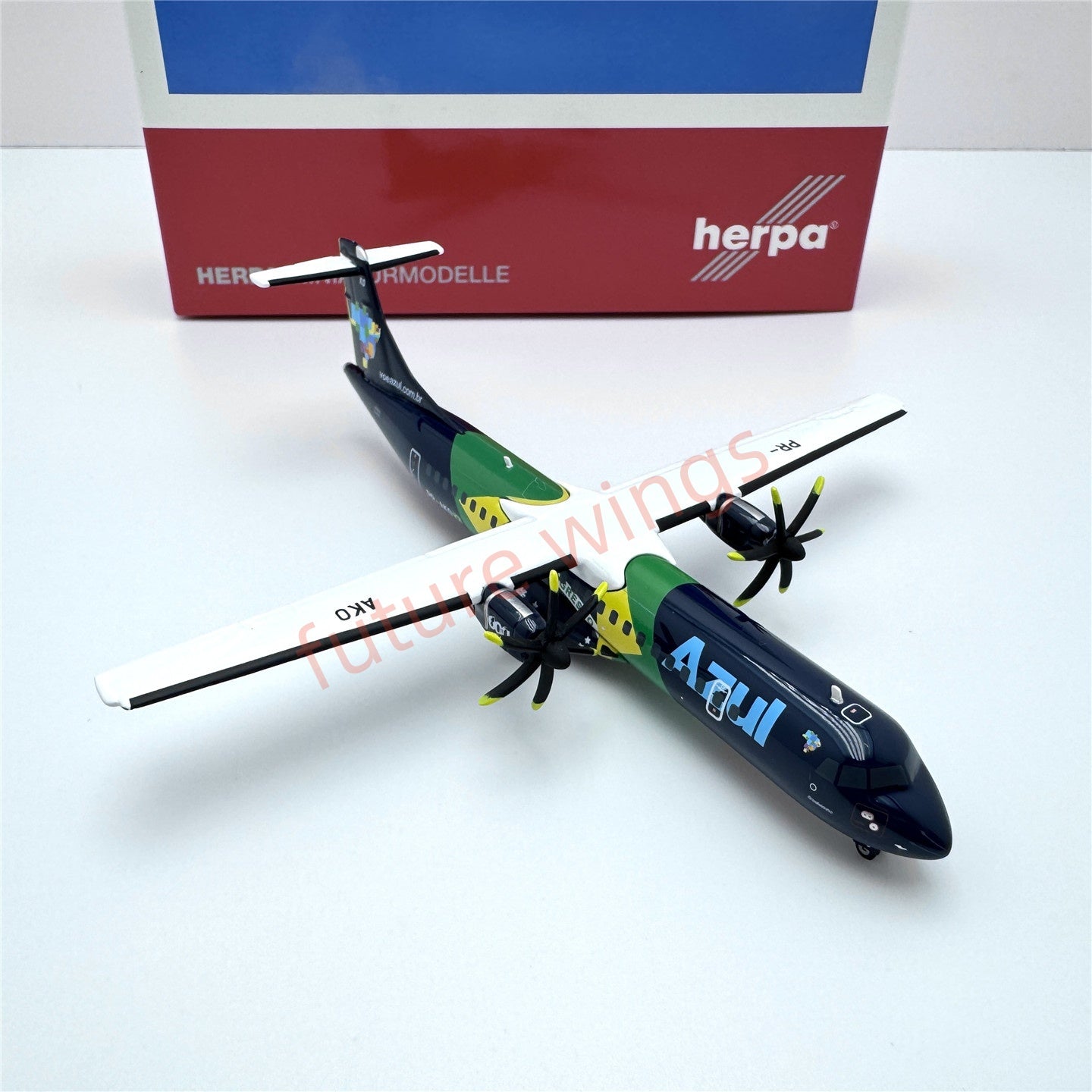 1:200 Herpa Wings KLM/Azul/Iberia/Finnair/Alliance ATR-42/ATR-72 Diecast Aircraft Model
