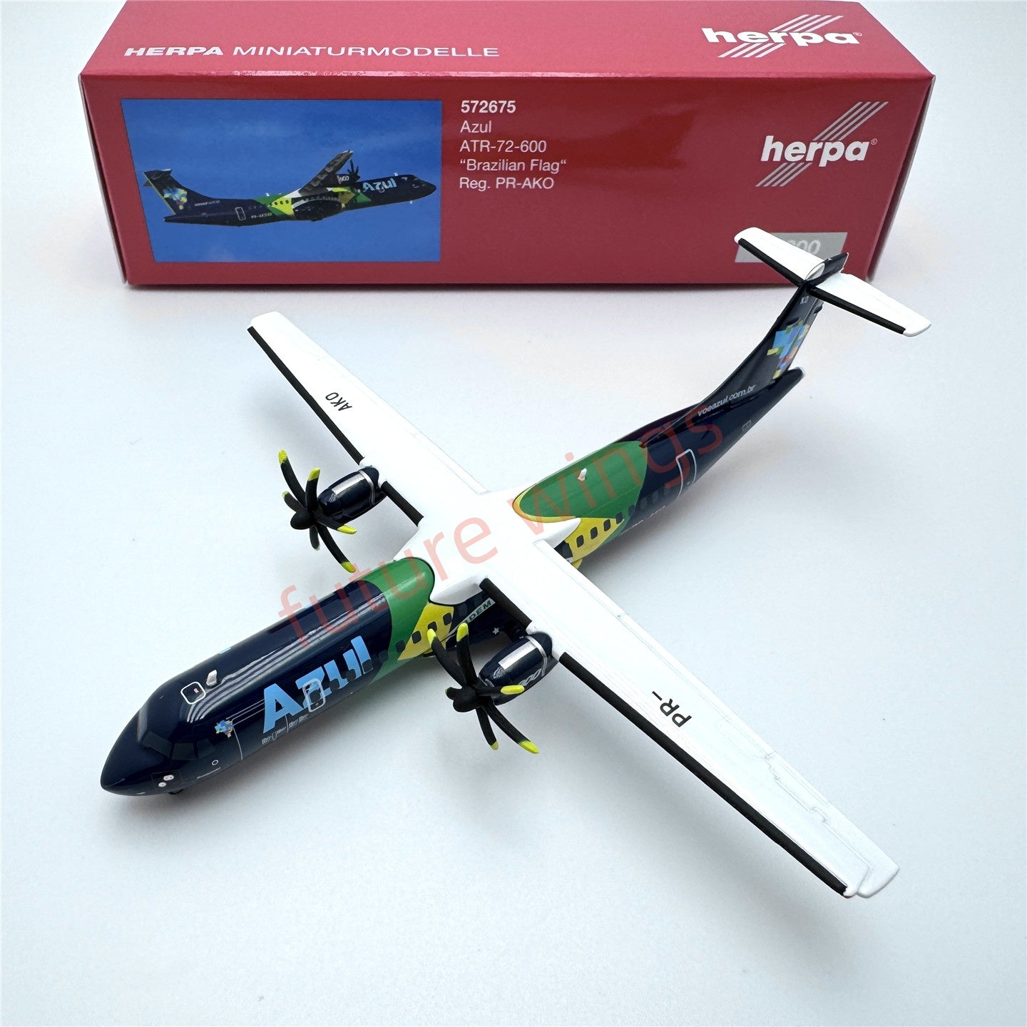 1:200 Herpa Wings KLM/Azul/Iberia/Finnair/Alliance ATR-42/ATR-72 Diecast Aircraft Model