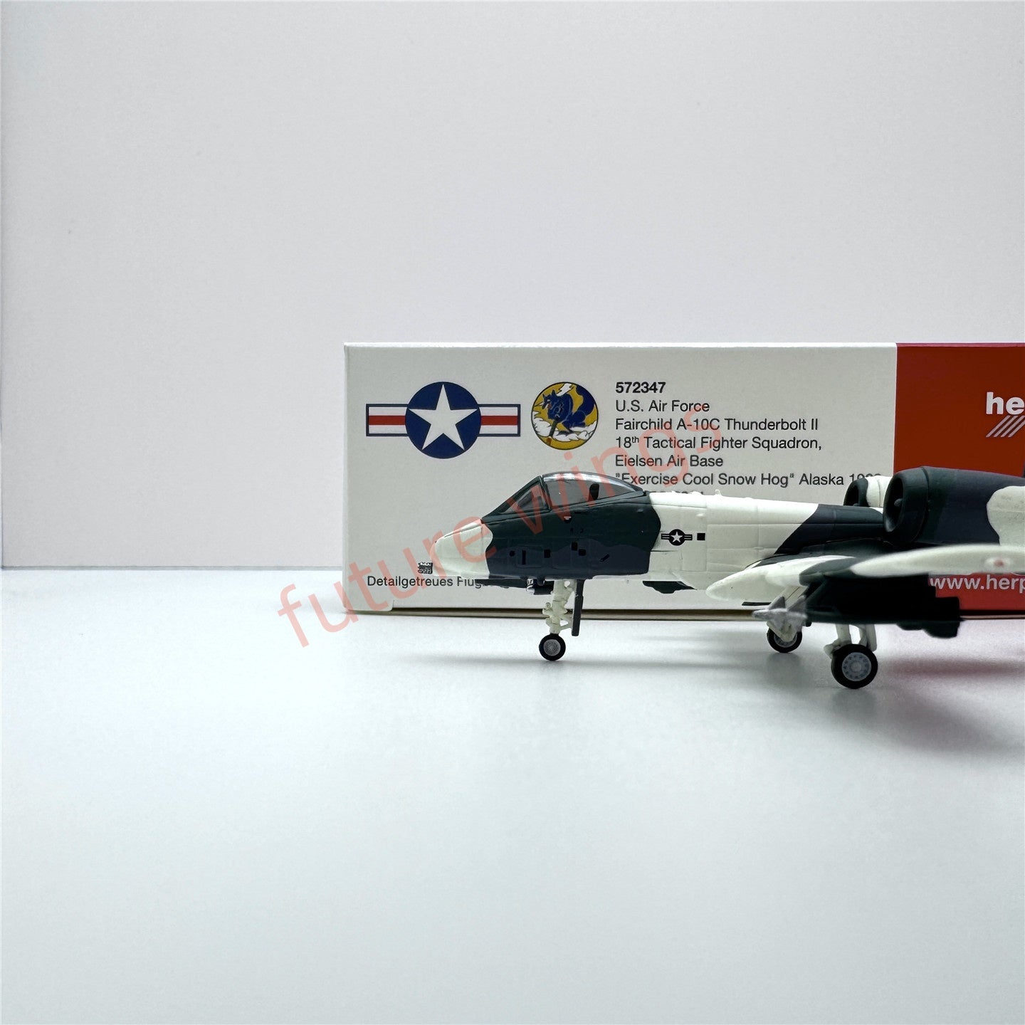 1:200 Herpa Wings USAF Fairchild A-10 Thunderbolt II Diecast Aircraft Model