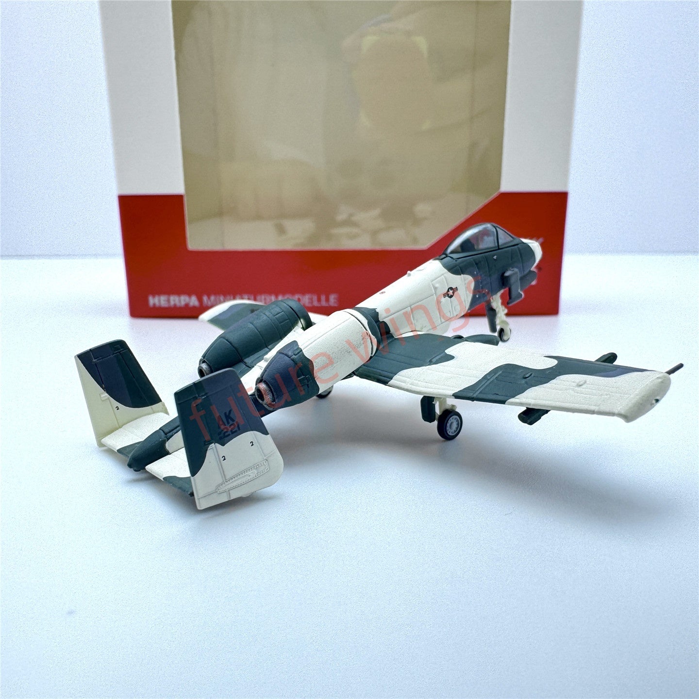 1:200 Herpa Wings USAF Fairchild A-10 Thunderbolt II Diecast Aircraft Model