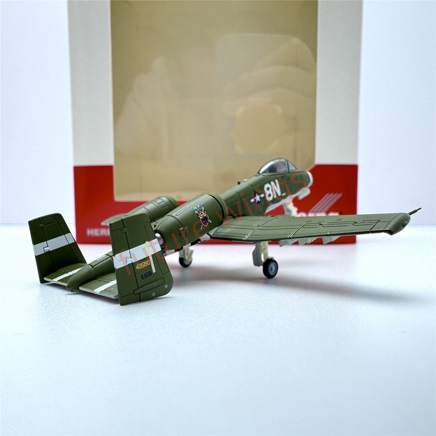 1:200 Herpa Wings USAF Fairchild A-10 Thunderbolt II Diecast Aircraft Model