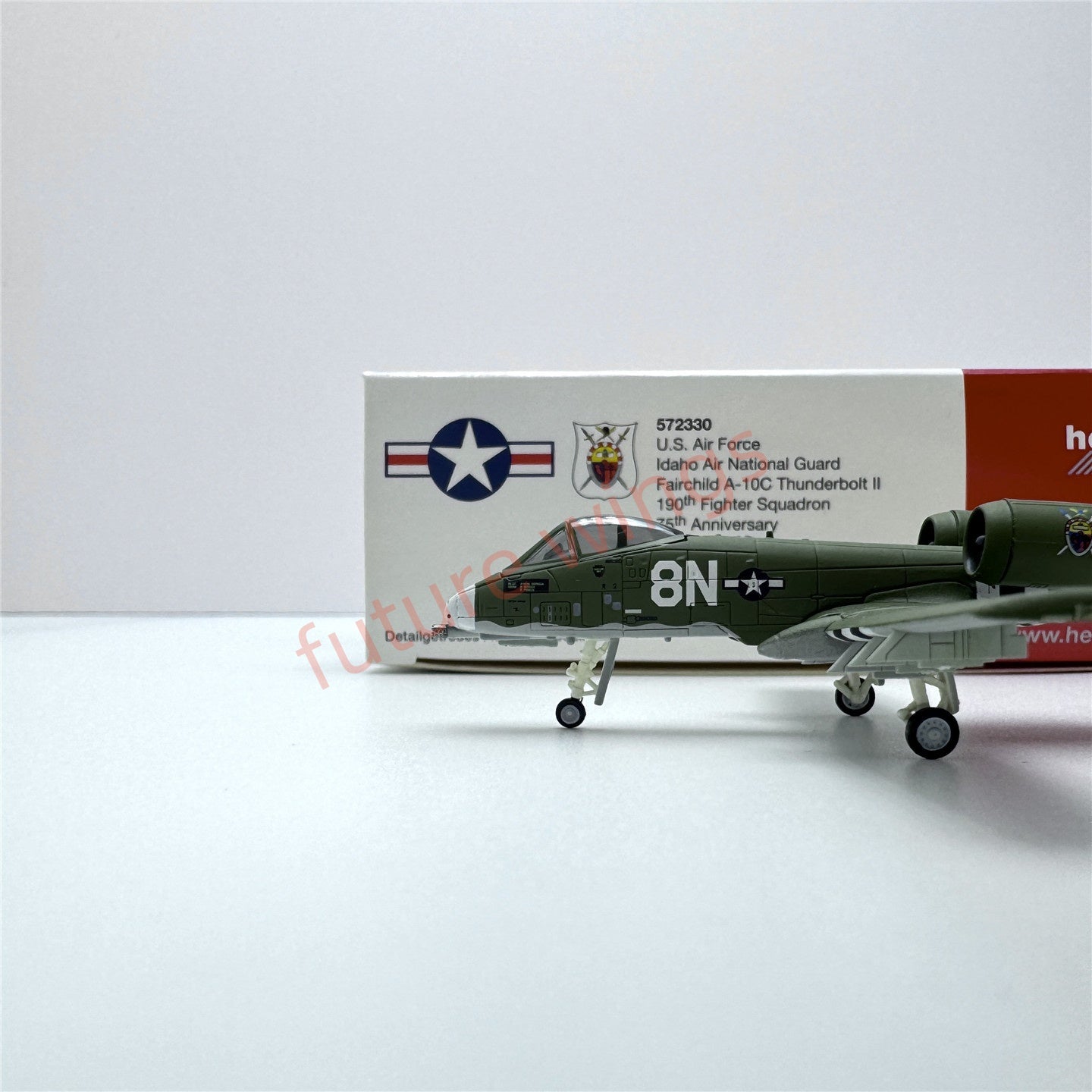 1:200 Herpa Wings USAF Fairchild A-10 Thunderbolt II Diecast Aircraft Model