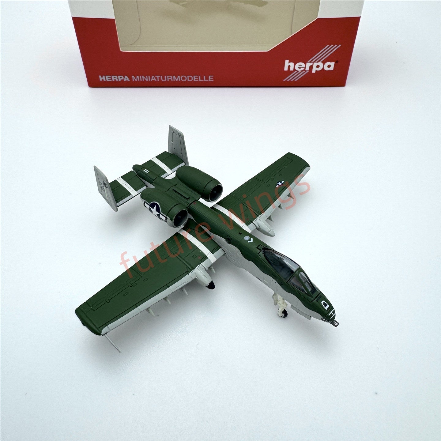1:200 Herpa Wings USAF Fairchild A-10 Thunderbolt II Diecast Aircraft Model
