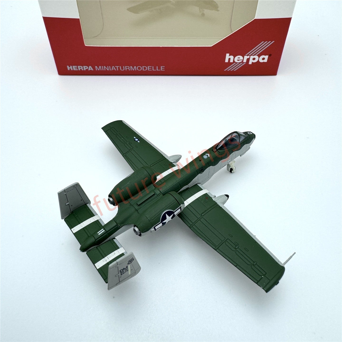 1:200 Herpa Wings USAF Fairchild A-10 Thunderbolt II Diecast Aircraft Model