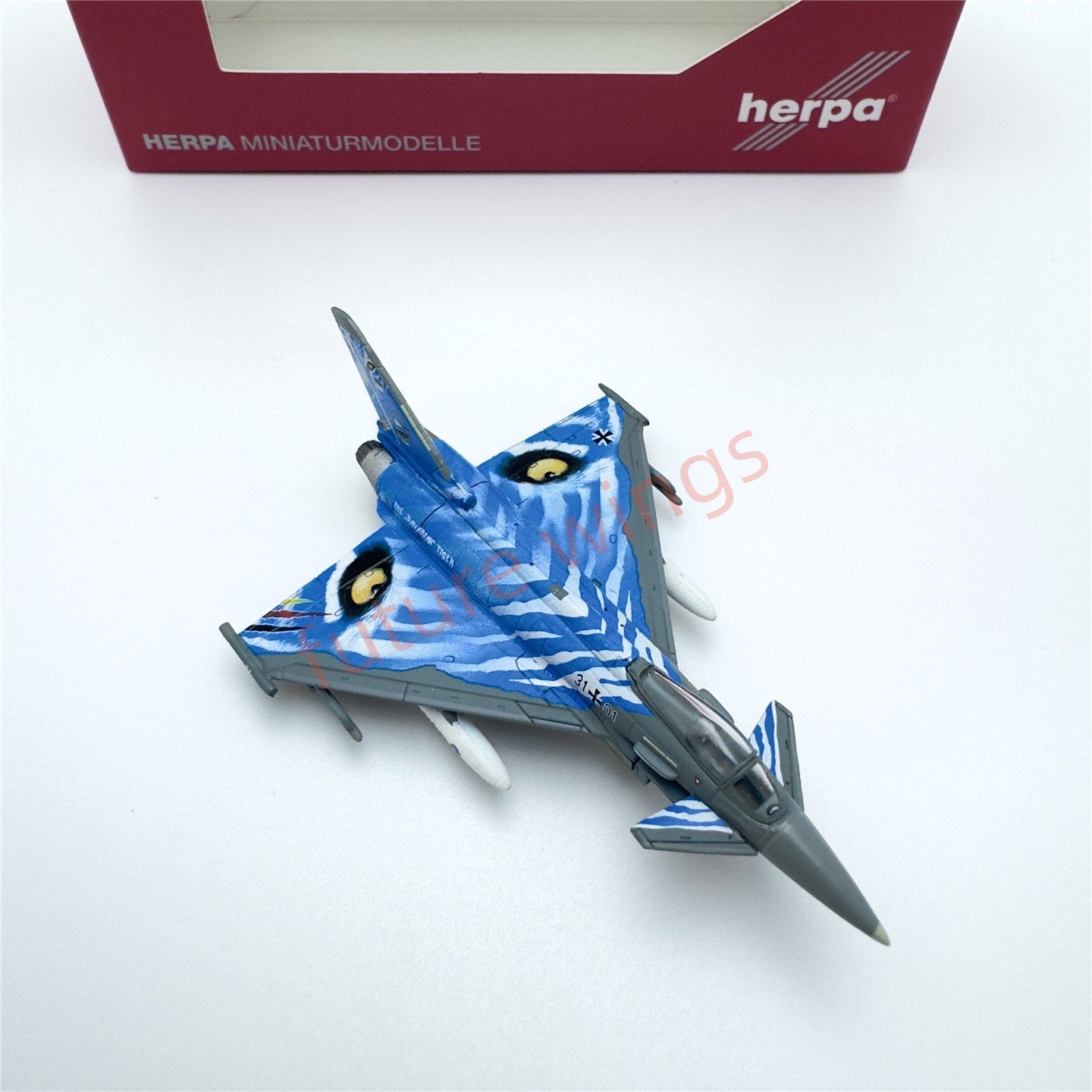 1:200 Herpa Wings Luftwaffe/Austrian Air Force/RAF Eurofighter Typhoon Diecast Aircraft Model