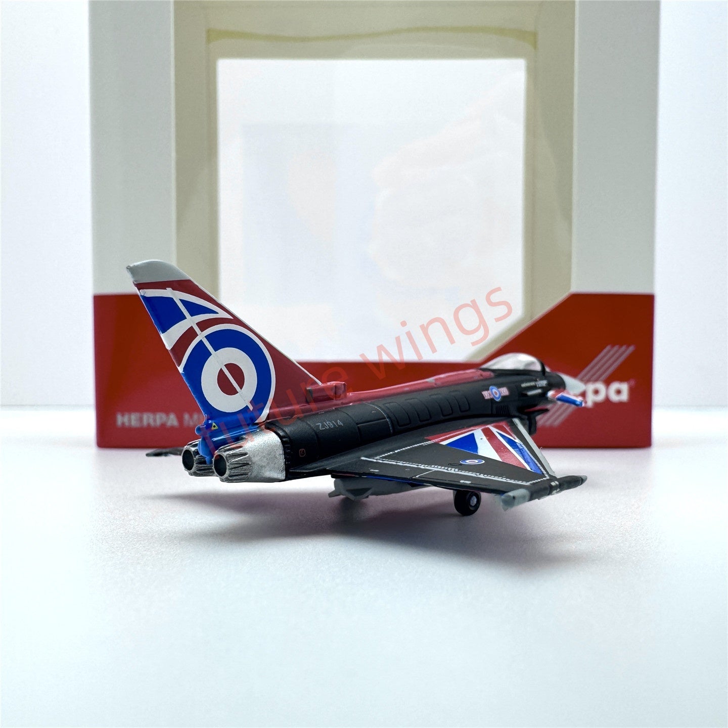 1:200 Herpa Wings Luftwaffe/Austrian Air Force/RAF Eurofighter Typhoon Diecast Aircraft Model