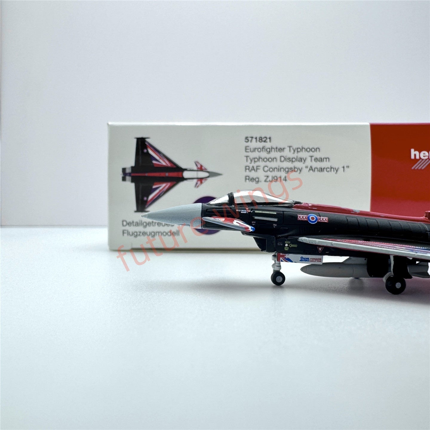 1:200 Herpa Wings Luftwaffe/Austrian Air Force/RAF Eurofighter Typhoon Diecast Aircraft Model