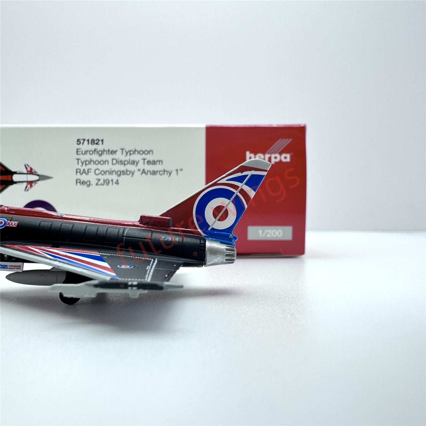 1:200 Herpa Wings Luftwaffe/Austrian Air Force/RAF Eurofighter Typhoon Diecast Aircraft Model