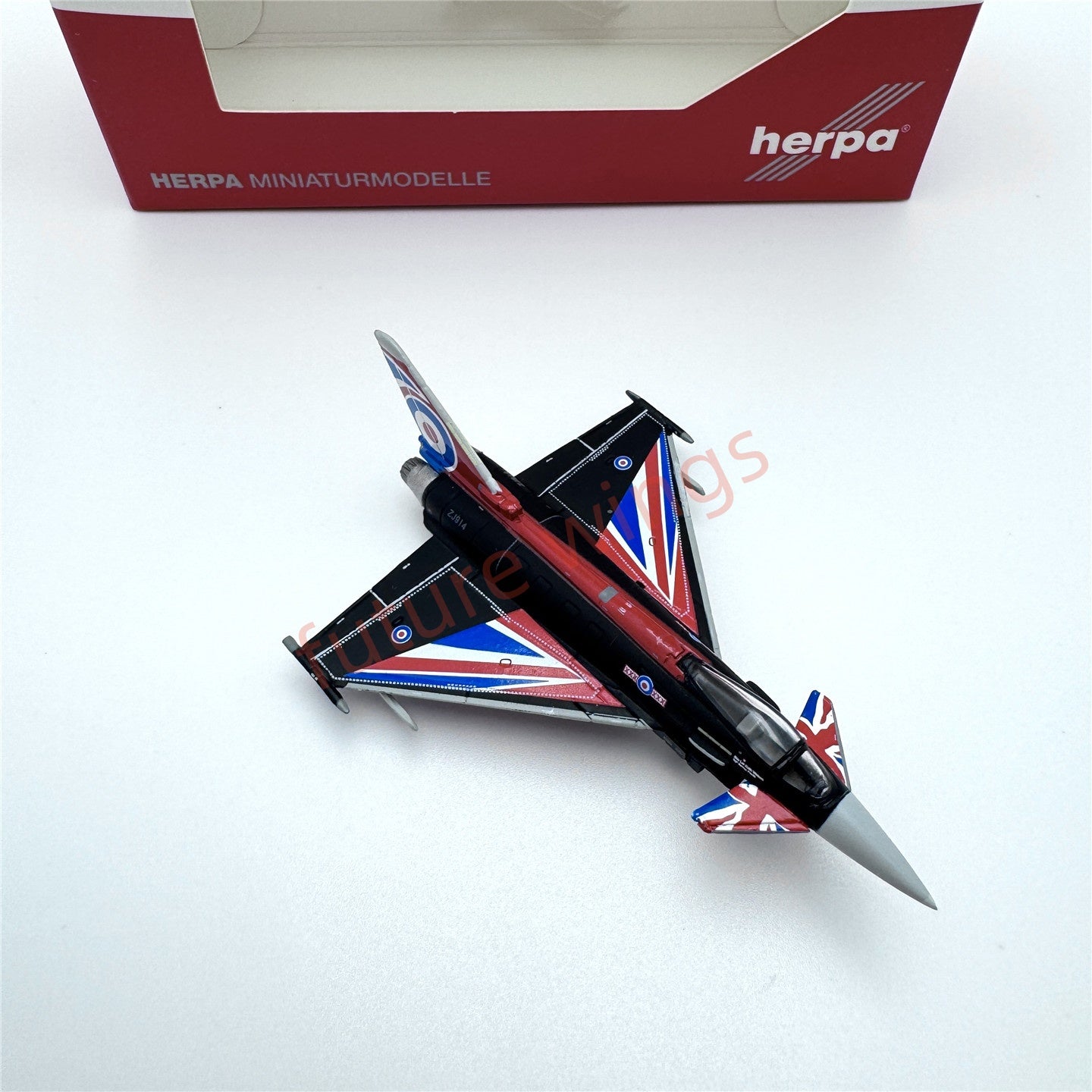 1:200 Herpa Wings Luftwaffe/Austrian Air Force/RAF Eurofighter Typhoon Diecast Aircraft Model