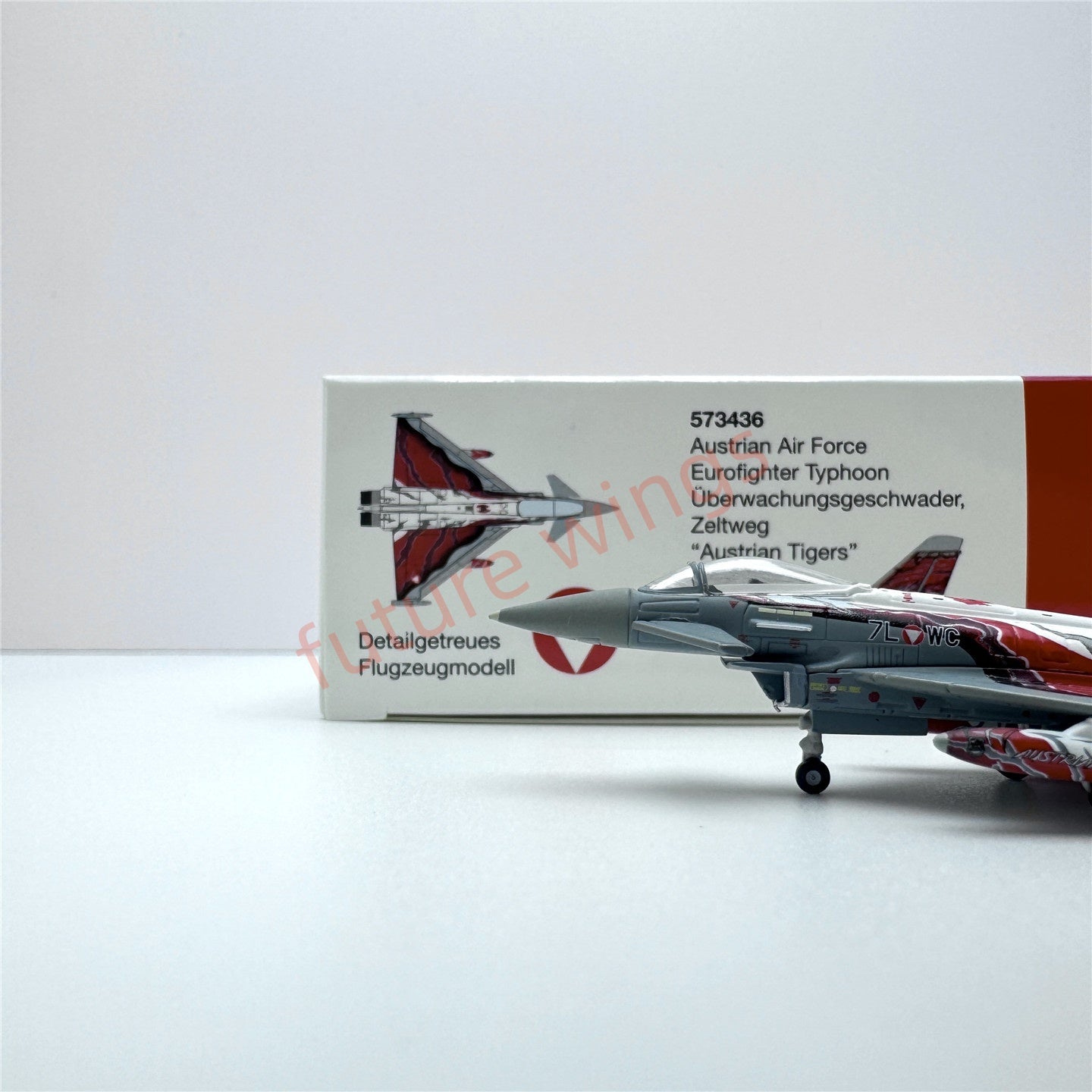 1:200 Herpa Wings Luftwaffe/Austrian Air Force/RAF Eurofighter Typhoon Diecast Aircraft Model
