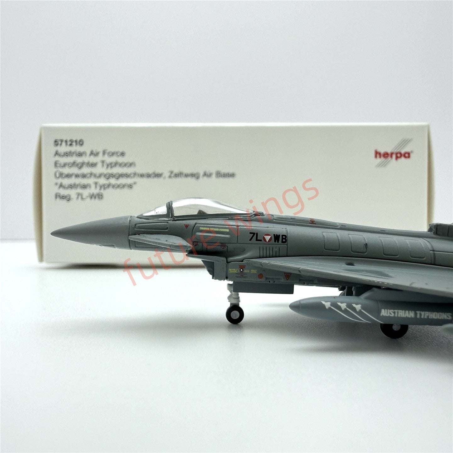 1:200 Herpa Wings Luftwaffe/Austrian Air Force/RAF Eurofighter Typhoon Diecast Aircraft Model
